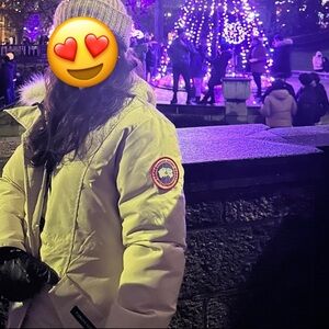 Canada Goose Rossclair Parka with Fur Trim Fusion Fit